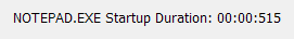 startup-duration