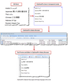 ClipSmartPro Clipboard Clips support all foreign languages of the world