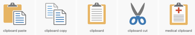 ClipboardIcons