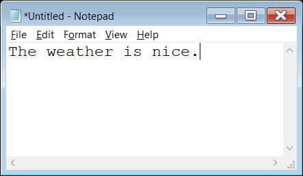 NotepadScreenshot